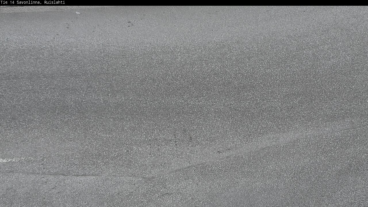 Weather Camera Image Road 14 Savonlinna, Ruislahti, Savonlinna, Etelä-Savo