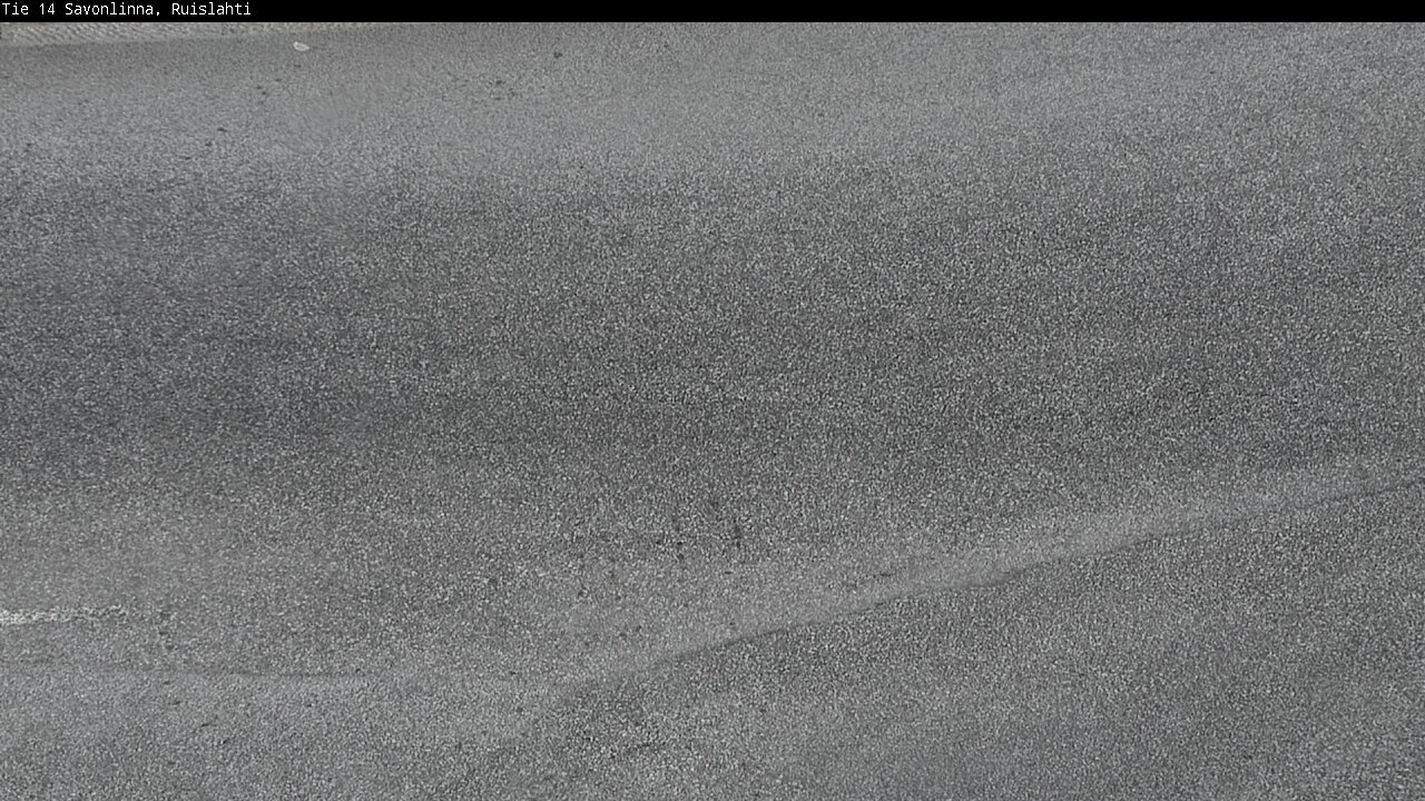 Weather Camera Image Road 14 Savonlinna, Ruislahti, Savonlinna, Etelä-Savo