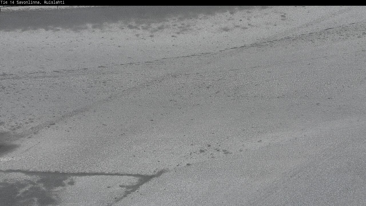 Weather Camera Image Road 14 Savonlinna, Ruislahti, Savonlinna, Etelä-Savo