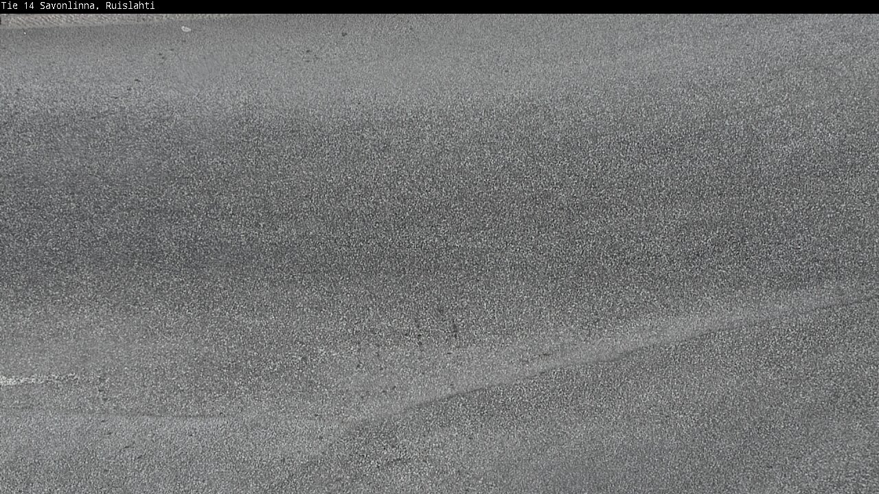 Weather Camera Image Road 14 Savonlinna, Ruislahti, Savonlinna, Etelä-Savo