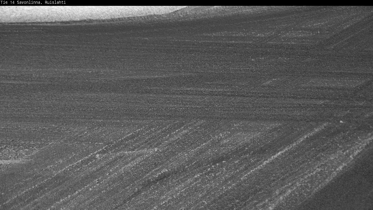 Weather Camera Image Väg 14 Nyslott, Ruislahti, Savonlinna, Etelä-Savo