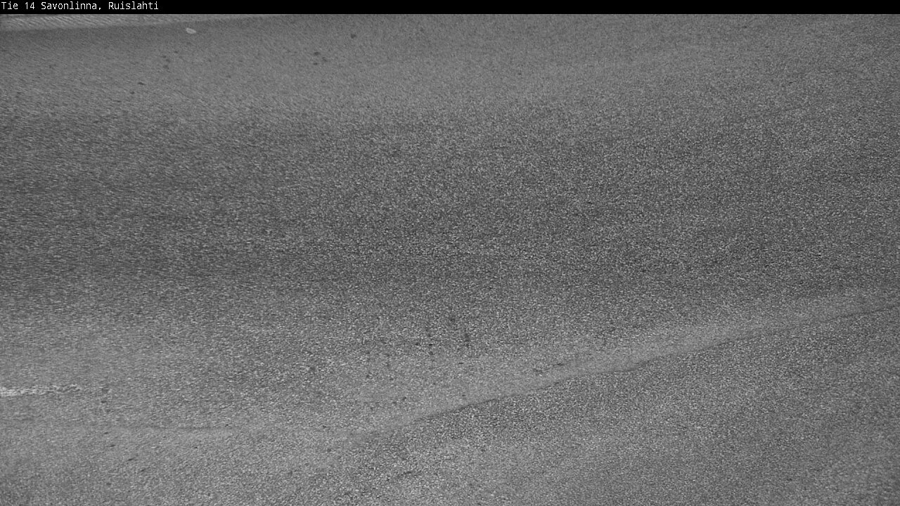 Weather Camera Image Väg 14 Nyslott, Ruislahti, Savonlinna, Etelä-Savo