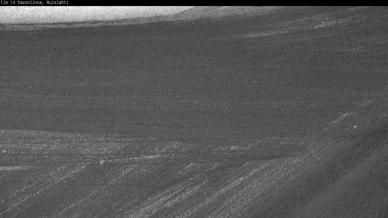 Weather Camera Image Väg 14 Nyslott, Ruislahti, Savonlinna, Etelä-Savo