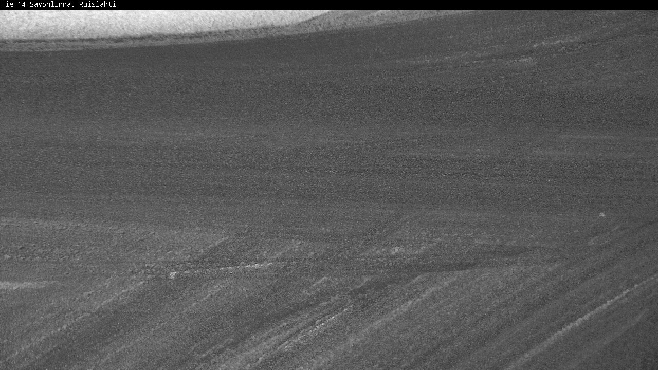 Weather Camera Image Väg 14 Nyslott, Ruislahti, Savonlinna, Etelä-Savo