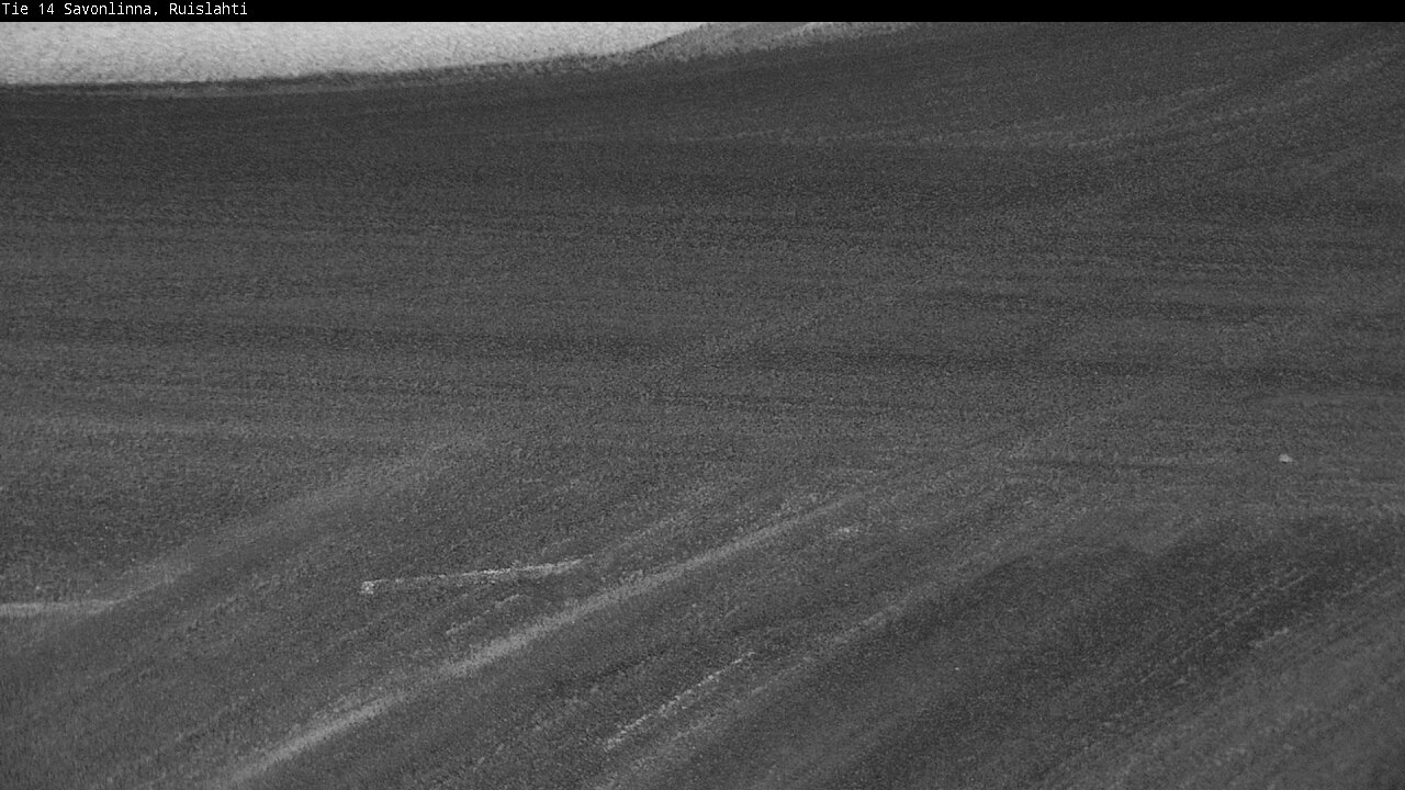 Weather Camera Image Väg 14 Nyslott, Ruislahti, Savonlinna, Etelä-Savo