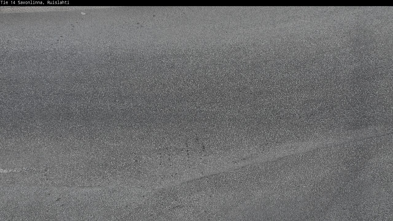 Weather Camera Image Väg 14 Nyslott, Ruislahti, Savonlinna, Etelä-Savo