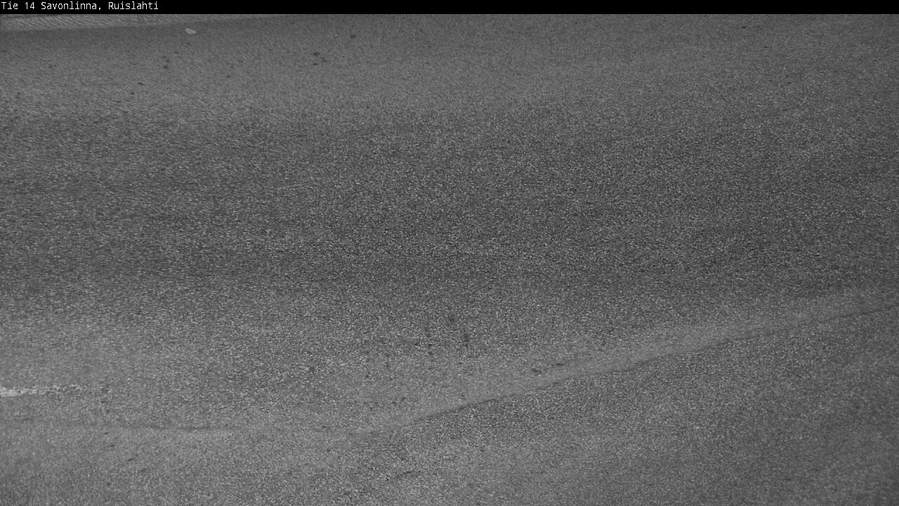 Weather Camera Image Väg 14 Nyslott, Ruislahti, Savonlinna, Etelä-Savo