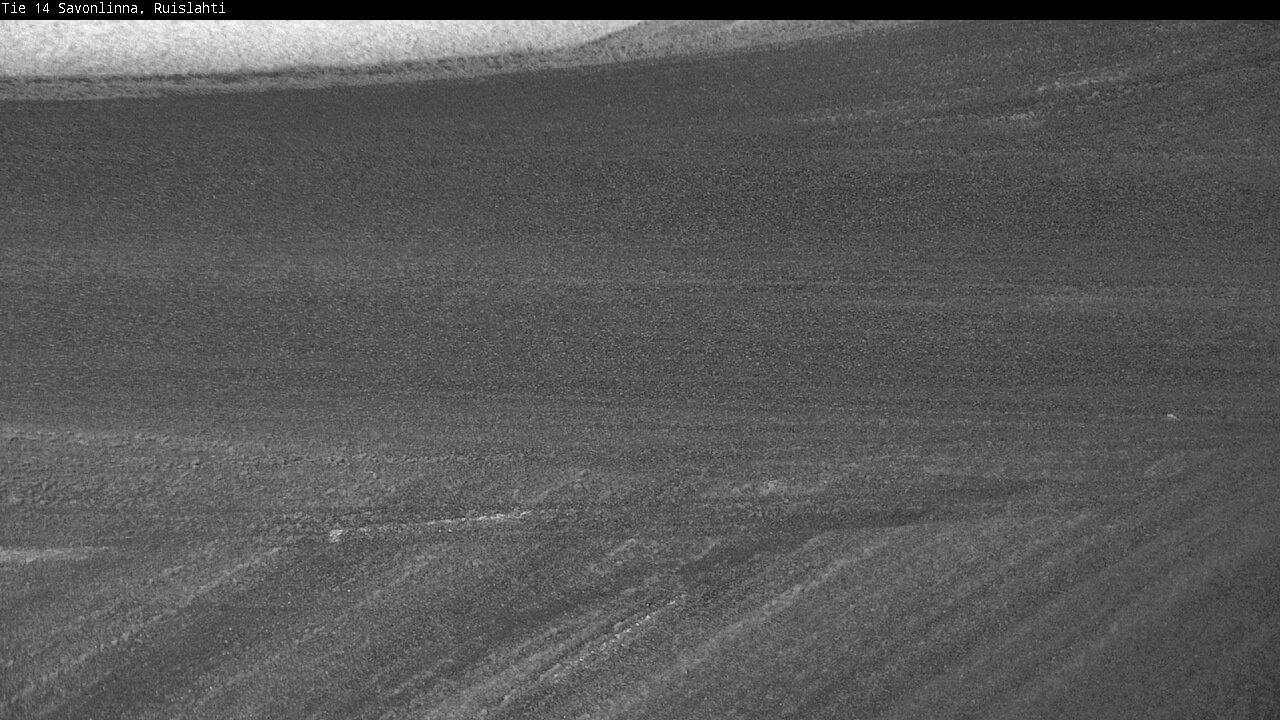 Weather Camera Image Väg 14 Nyslott, Ruislahti, Savonlinna, Etelä-Savo