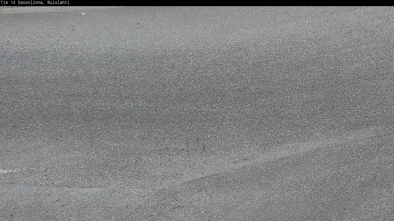 Weather Camera Image Väg 14 Nyslott, Ruislahti, Savonlinna, Etelä-Savo