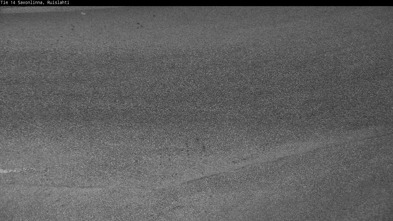 Weather Camera Image Väg 14 Nyslott, Ruislahti, Savonlinna, Etelä-Savo
