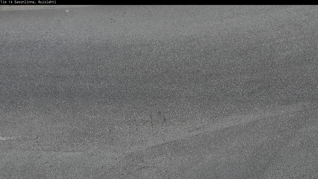Weather Camera Image Väg 14 Nyslott, Ruislahti, Savonlinna, Etelä-Savo