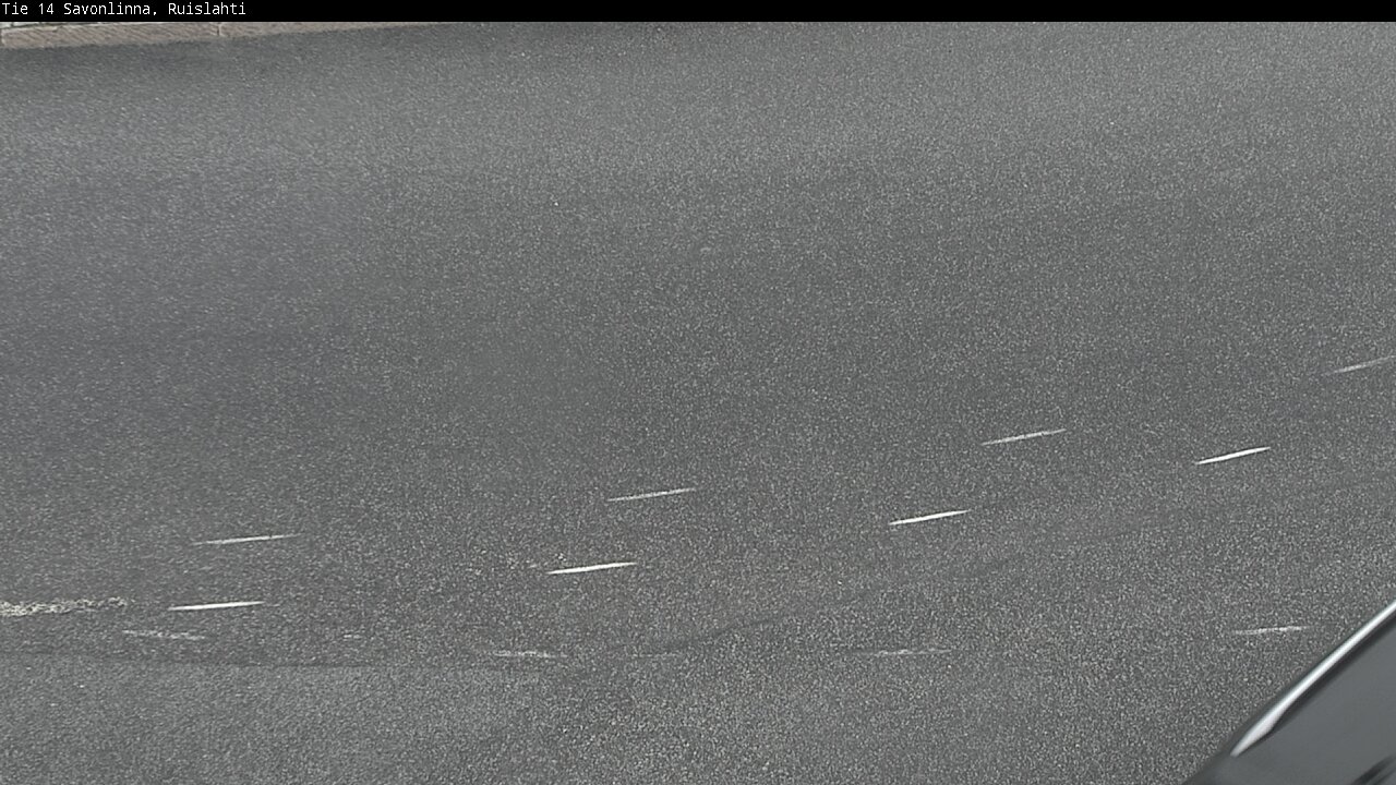 Weather Camera Image Väg 14 Nyslott, Ruislahti, Savonlinna, Etelä-Savo