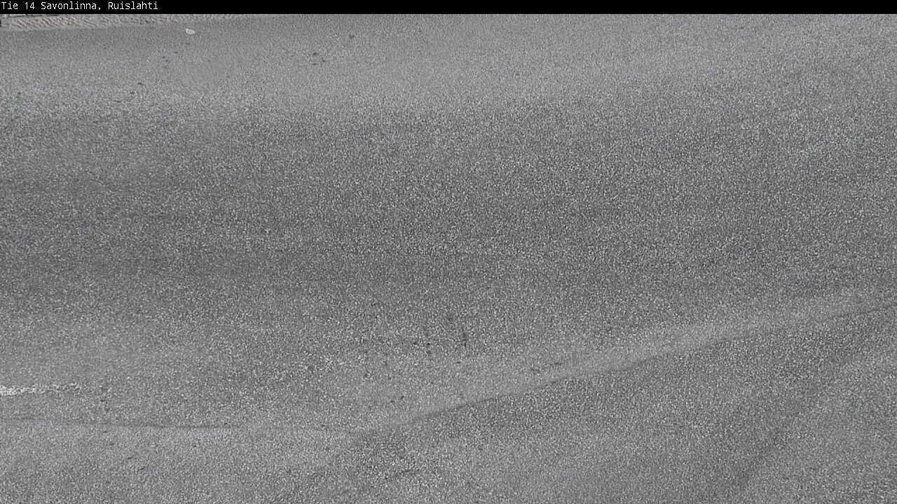 Weather Camera Image Väg 14 Nyslott, Ruislahti, Savonlinna, Etelä-Savo