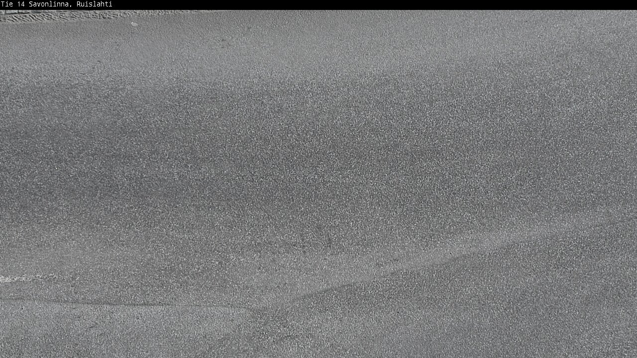 Weather Camera Image Road 14 Savonlinna, Ruislahti, Savonlinna, Etelä-Savo