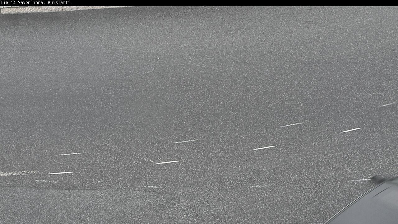 Weather Camera Image Väg 14 Nyslott, Ruislahti, Savonlinna, Etelä-Savo