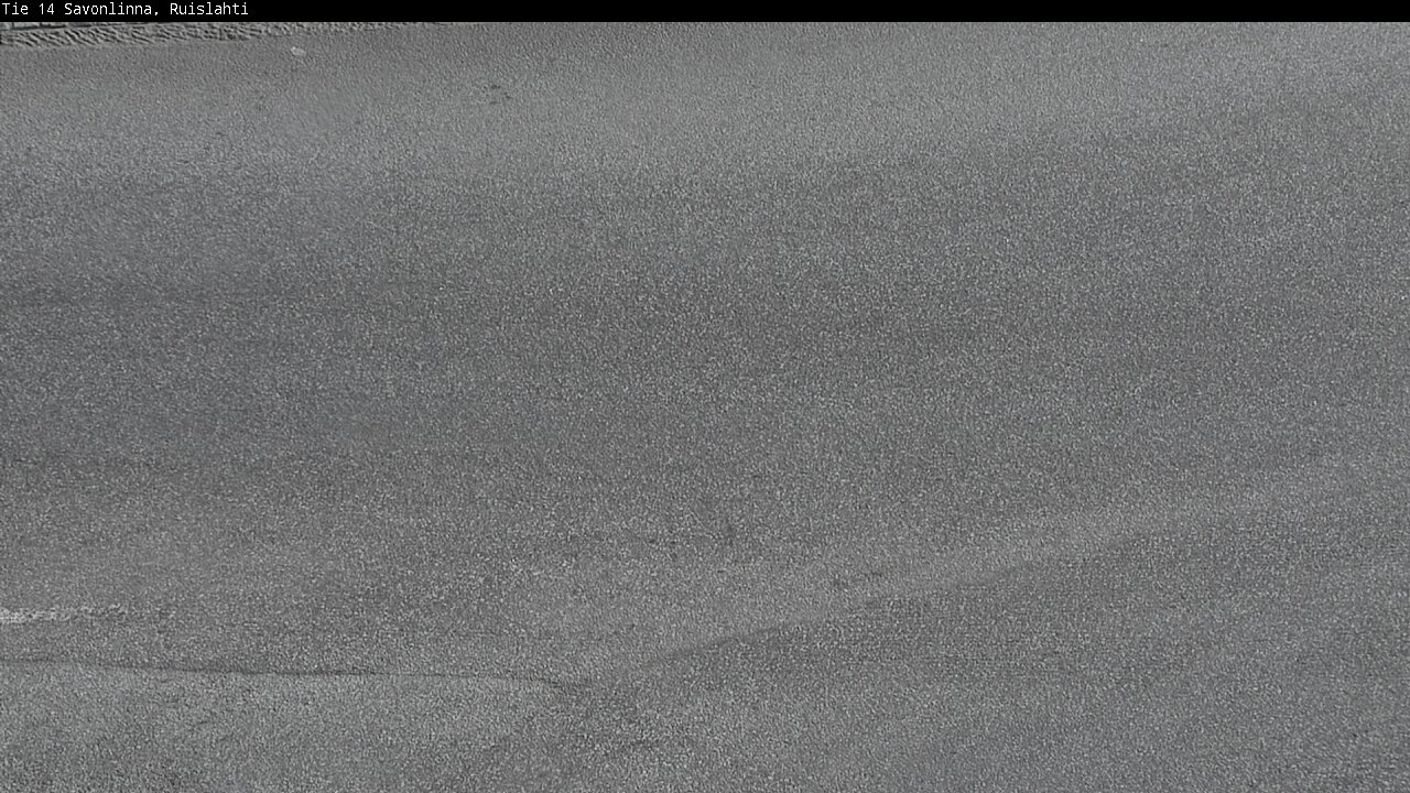 Weather Camera Image Väg 14 Nyslott, Ruislahti, Savonlinna, Etelä-Savo