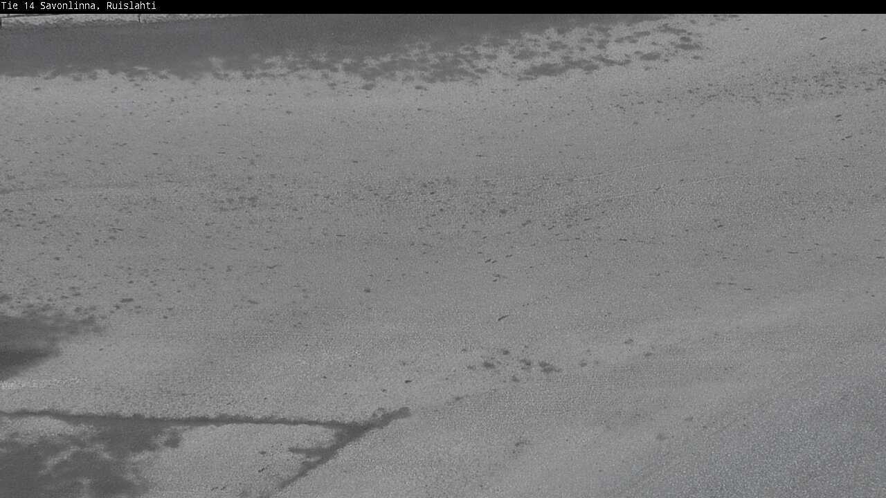 Weather Camera Image Road 14 Savonlinna, Ruislahti, Savonlinna, Etelä-Savo