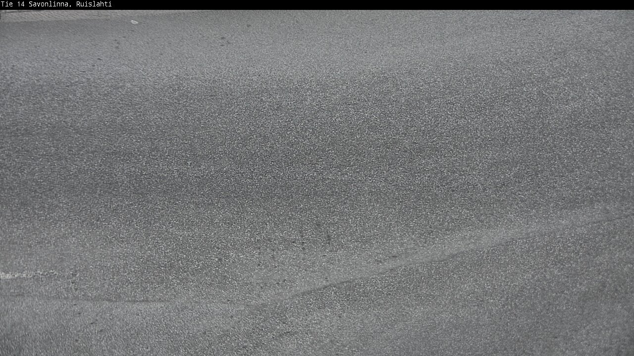 Weather Camera Image Väg 14 Nyslott, Ruislahti, Savonlinna, Etelä-Savo