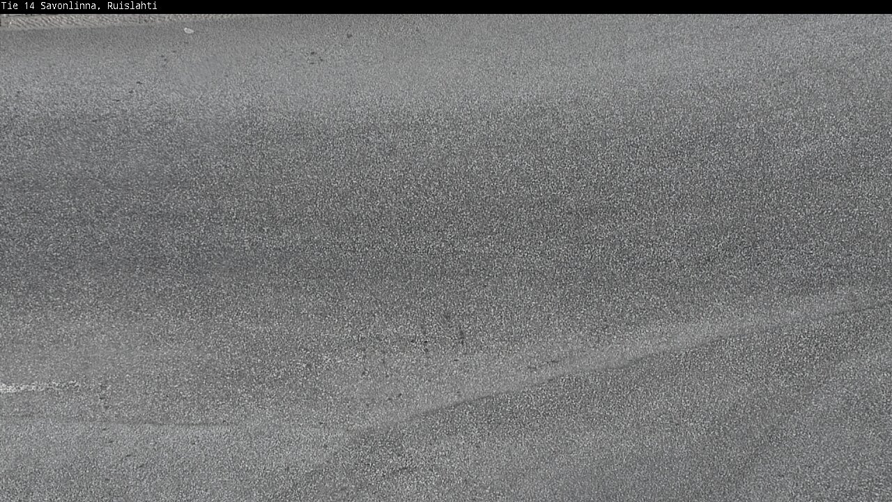 Weather Camera Image Väg 14 Nyslott, Ruislahti, Savonlinna, Etelä-Savo