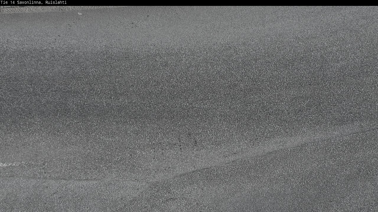 Weather Camera Image Road 14 Savonlinna, Ruislahti, Savonlinna, Etelä-Savo