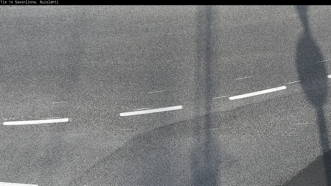 Weather Camera Image Road 14 Savonlinna, Ruislahti, Savonlinna, Etelä-Savo
