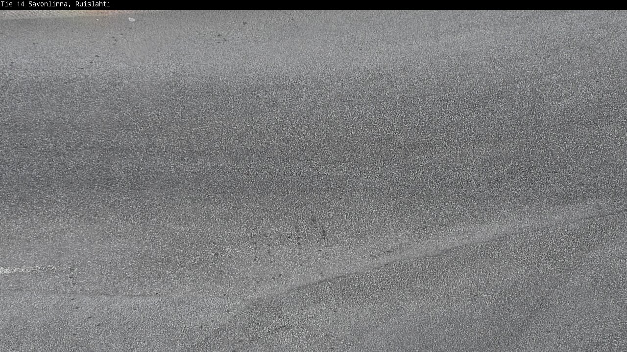 Weather Camera Image Väg 14 Nyslott, Ruislahti, Savonlinna, Etelä-Savo