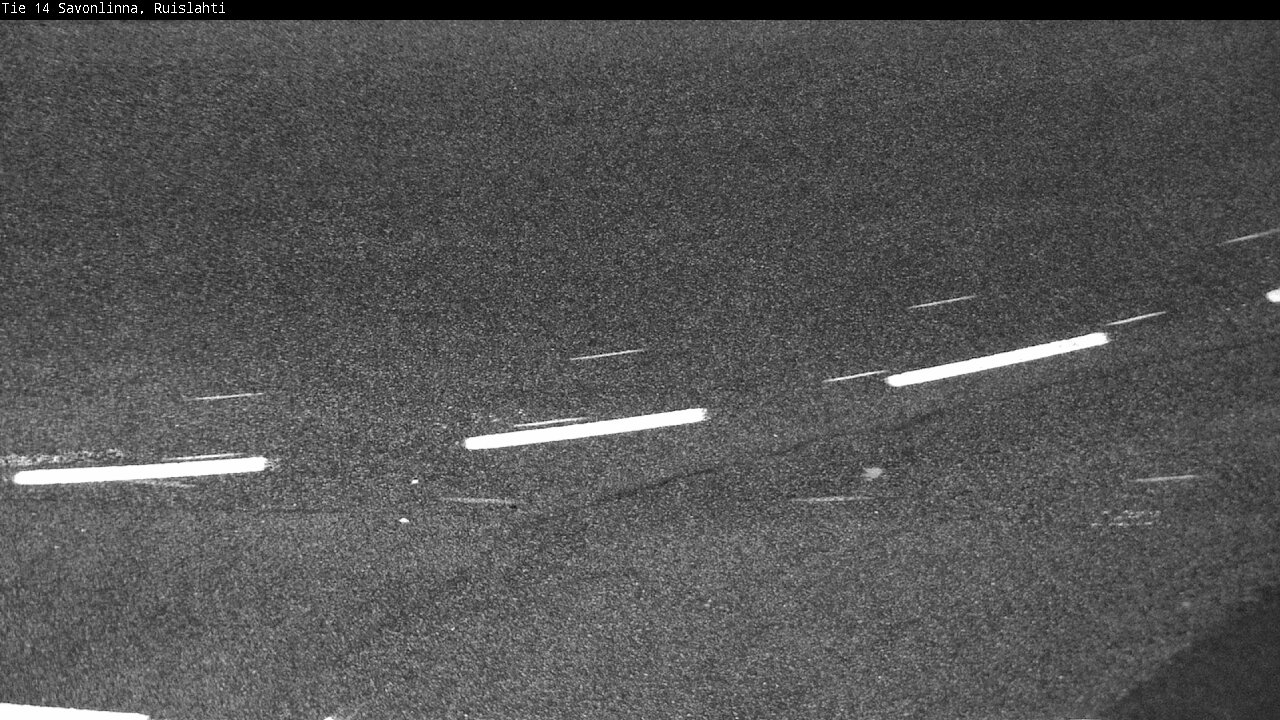 Weather Camera Image Väg 14 Nyslott, Ruislahti, Savonlinna, Etelä-Savo