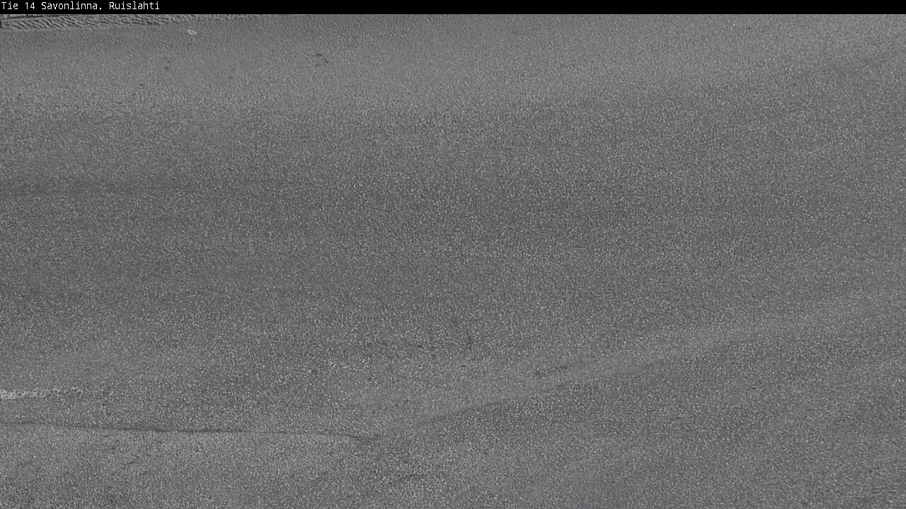 Weather Camera Image Väg 14 Nyslott, Ruislahti, Savonlinna, Etelä-Savo