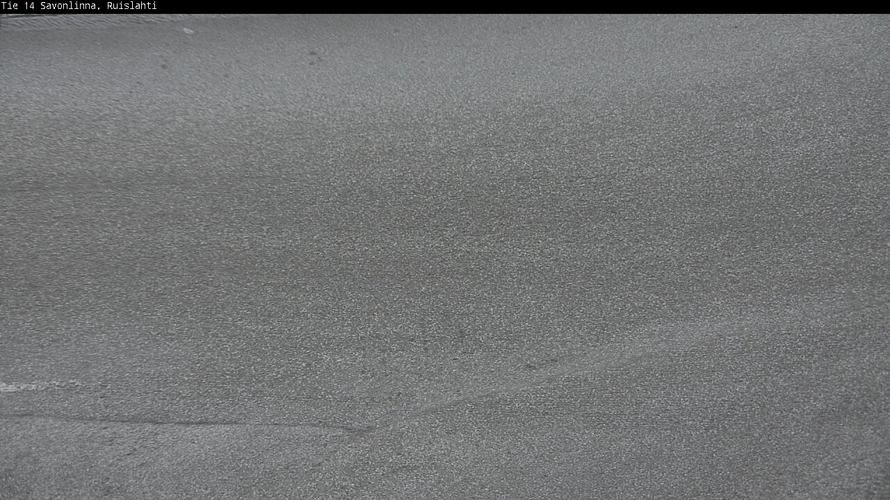 Weather Camera Image Väg 14 Nyslott, Ruislahti, Savonlinna, Etelä-Savo