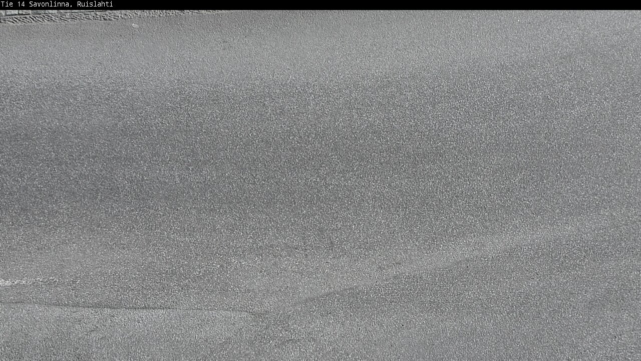 Weather Camera Image Road 14 Savonlinna, Ruislahti, Savonlinna, Etelä-Savo