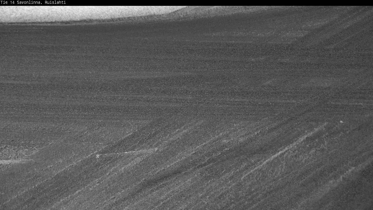 Weather Camera Image Väg 14 Nyslott, Ruislahti, Savonlinna, Etelä-Savo