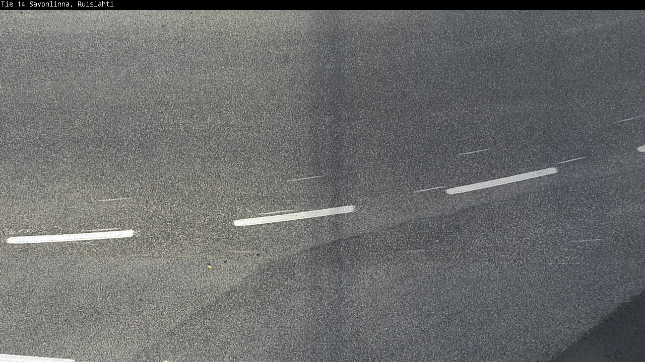 Weather Camera Image Road 14 Savonlinna, Ruislahti, Savonlinna, Etelä-Savo