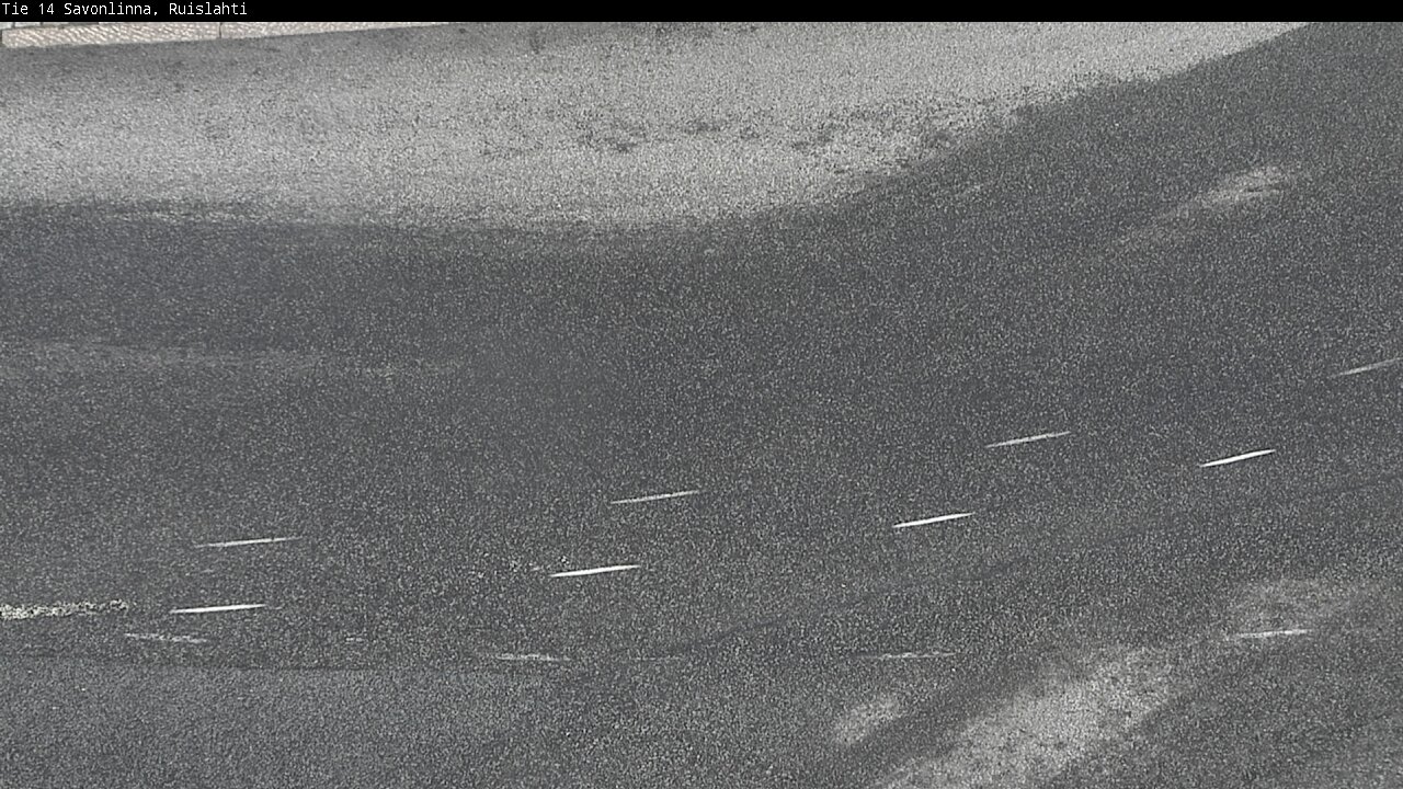 Weather Camera Image Road 14 Savonlinna, Ruislahti, Savonlinna, Etelä-Savo