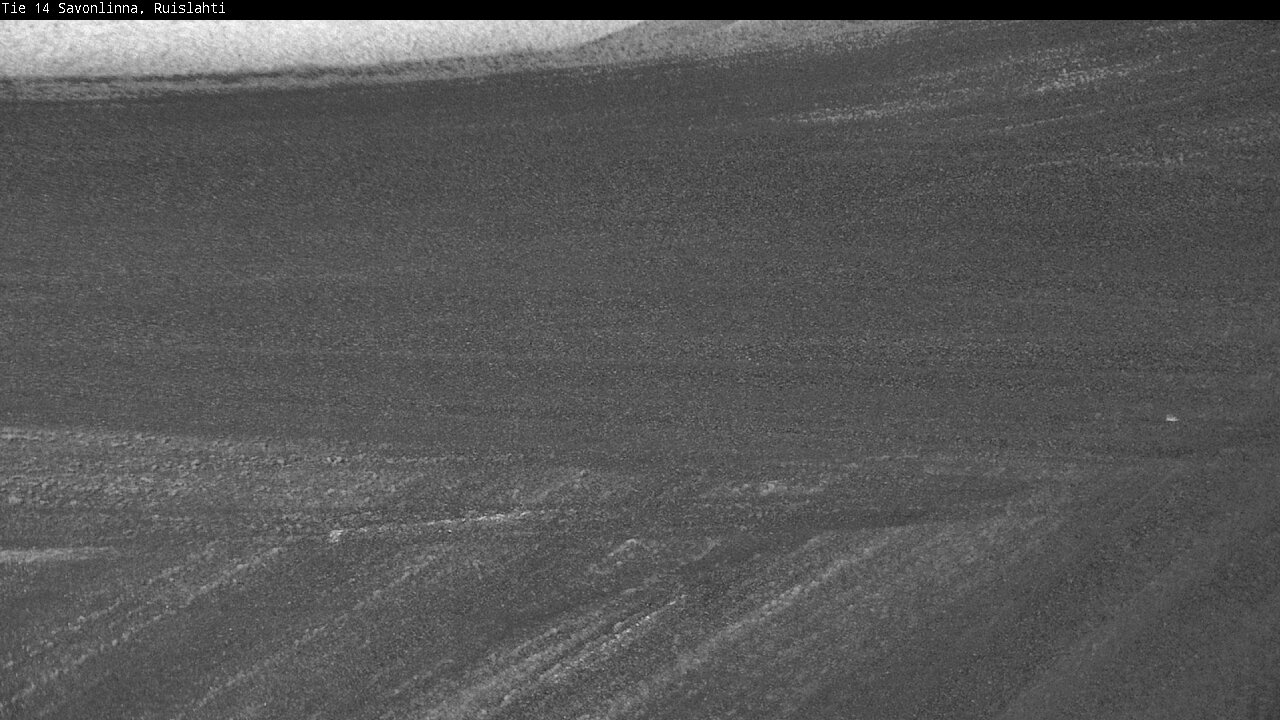 Weather Camera Image Väg 14 Nyslott, Ruislahti, Savonlinna, Etelä-Savo