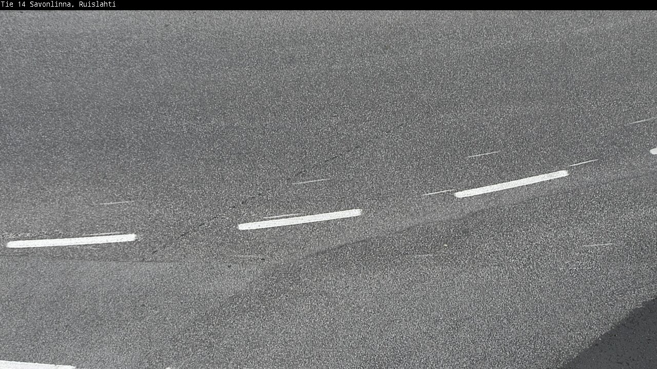 Weather Camera Image Road 14 Savonlinna, Ruislahti, Savonlinna, Etelä-Savo