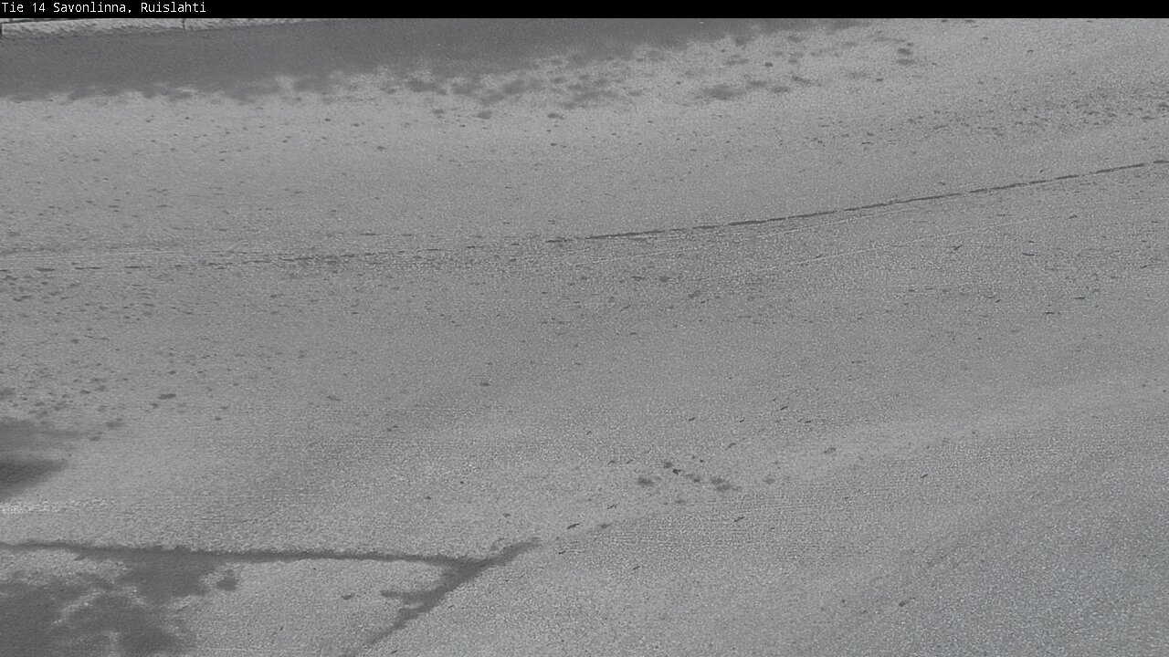 Weather Camera Image Road 14 Savonlinna, Ruislahti, Savonlinna, Etelä-Savo