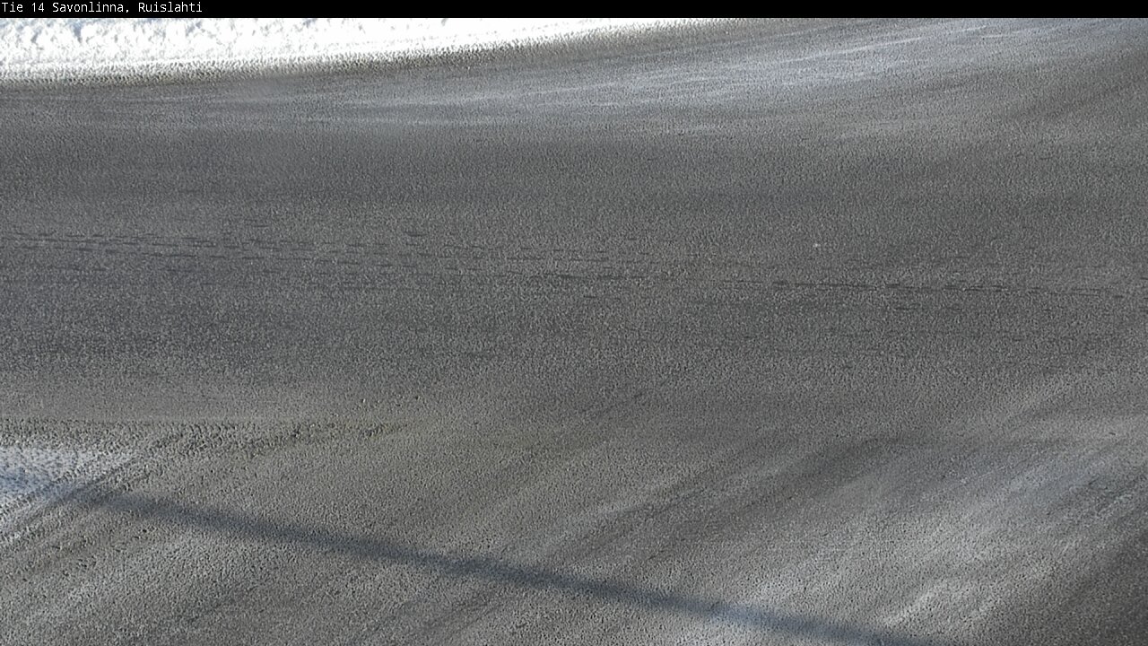Weather Camera Image Road 14 Savonlinna, Ruislahti, Savonlinna, Etelä-Savo