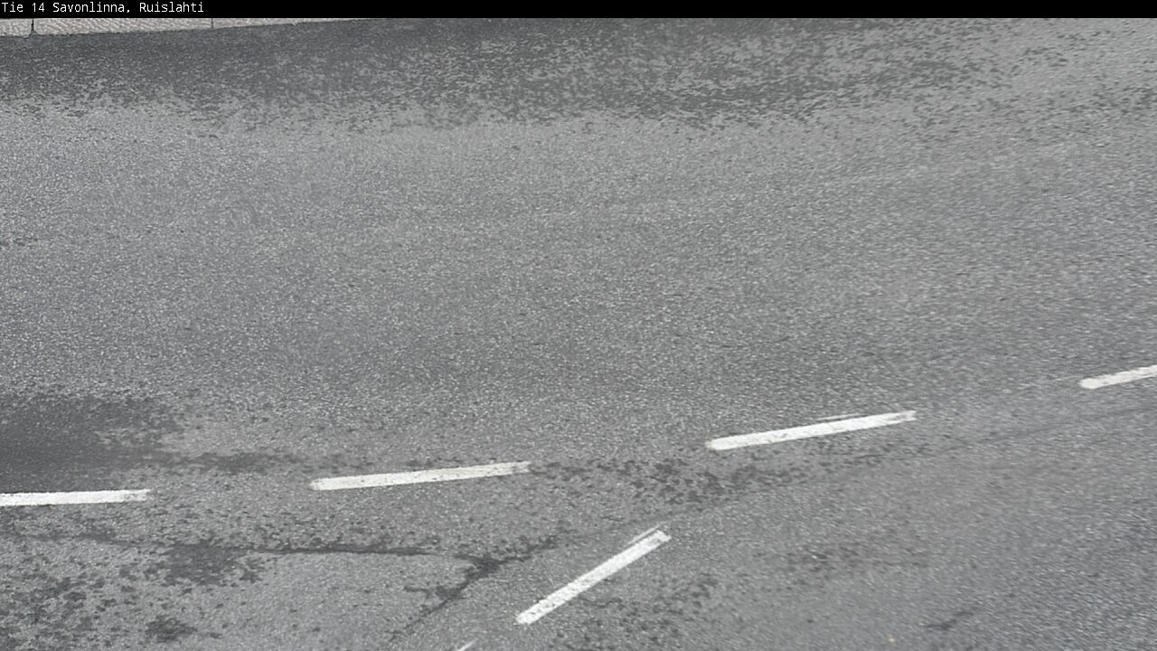 Weather Camera Image Road 14 Savonlinna, Ruislahti, Savonlinna, Etelä-Savo