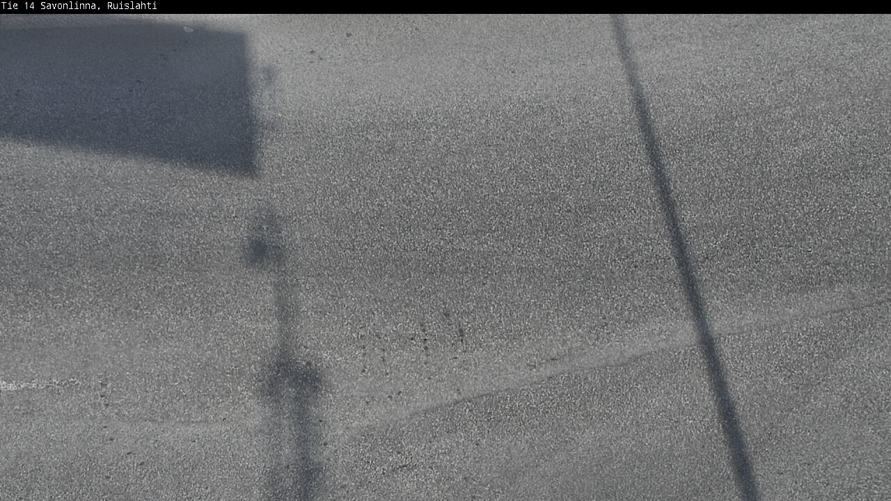 Weather Camera Image Väg 14 Nyslott, Ruislahti, Savonlinna, Etelä-Savo