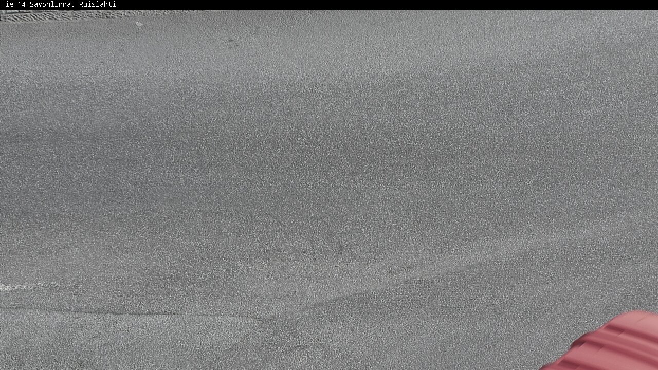 Weather Camera Image Väg 14 Nyslott, Ruislahti, Savonlinna, Etelä-Savo