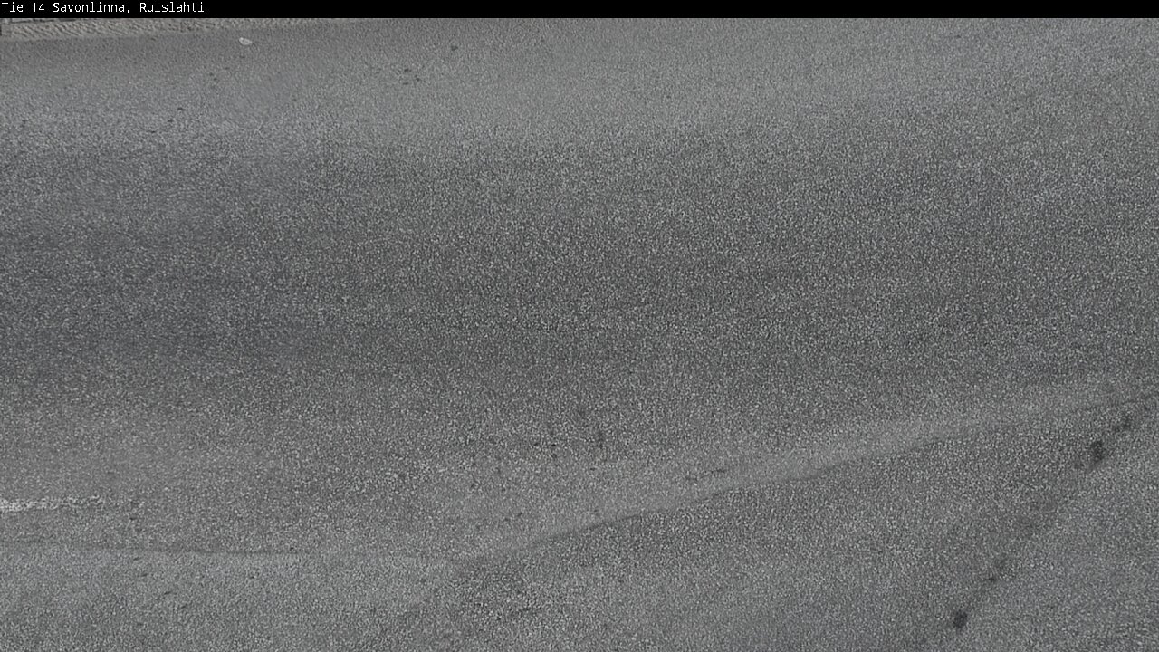Weather Camera Image Väg 14 Nyslott, Ruislahti, Savonlinna, Etelä-Savo