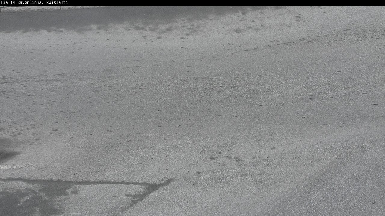 Weather Camera Image Road 14 Savonlinna, Ruislahti, Savonlinna, Etelä-Savo