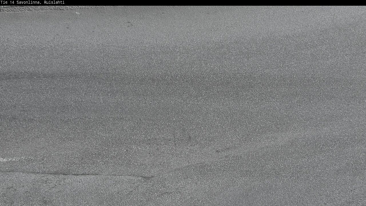 Weather Camera Image Väg 14 Nyslott, Ruislahti, Savonlinna, Etelä-Savo