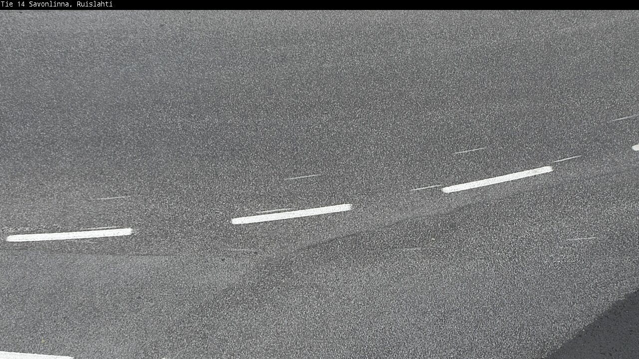 Weather Camera Image Road 14 Savonlinna, Ruislahti, Savonlinna, Etelä-Savo