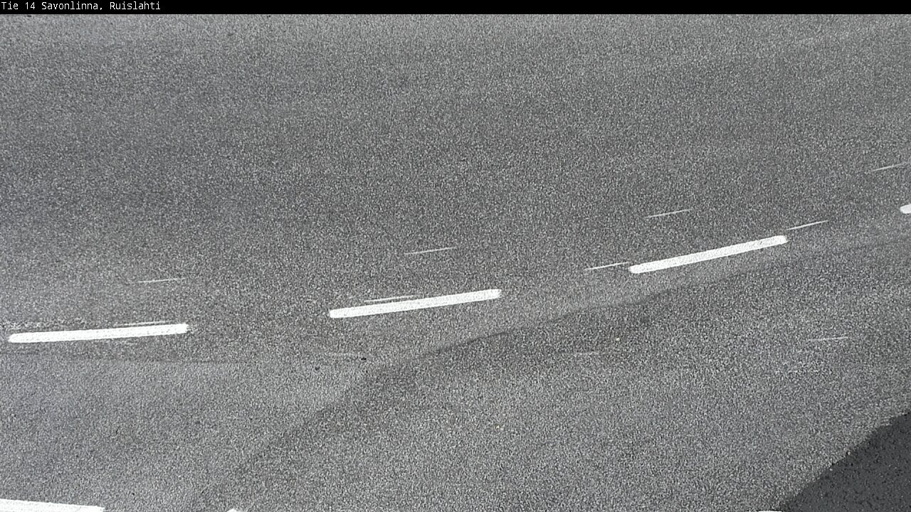 Weather Camera Image Road 14 Savonlinna, Ruislahti, Savonlinna, Etelä-Savo