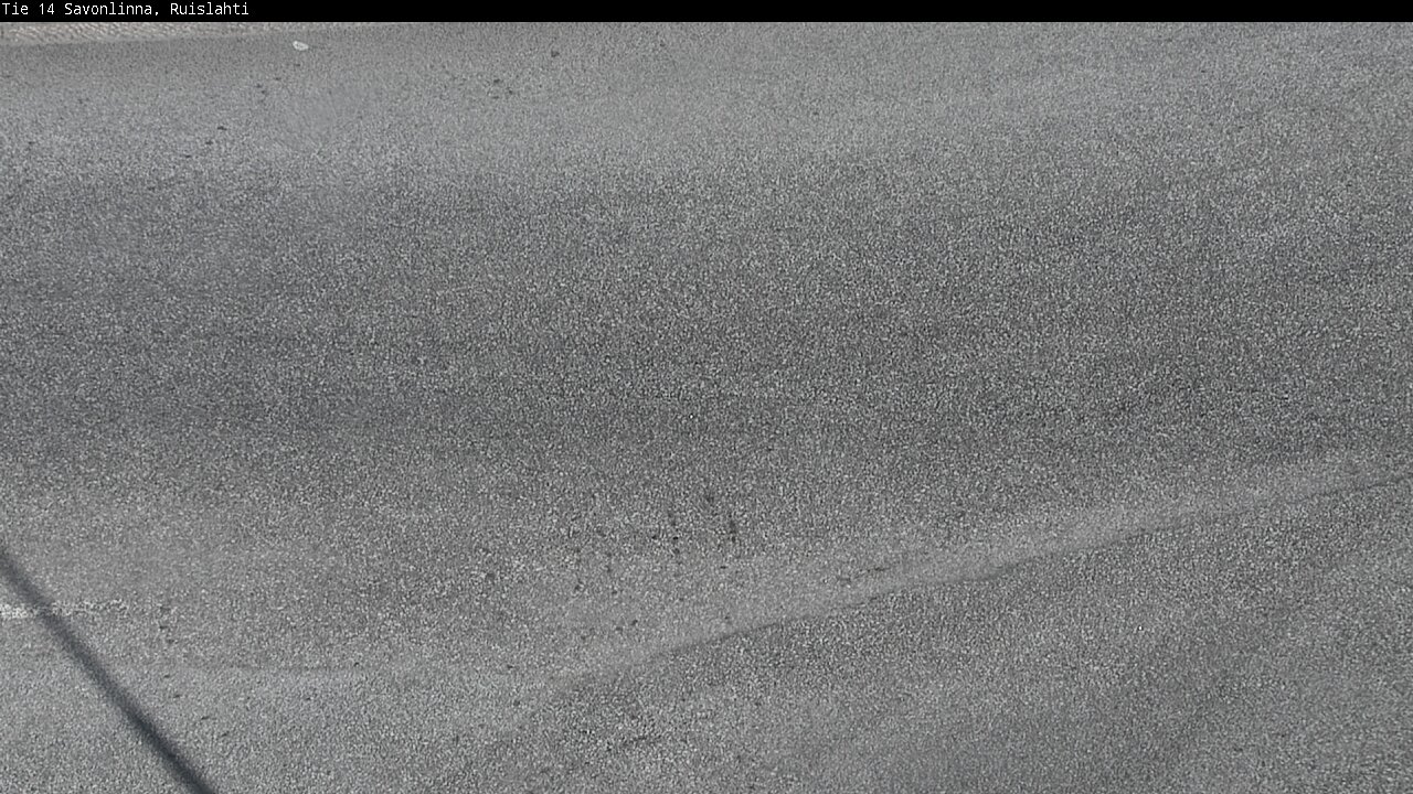 Weather Camera Image Väg 14 Nyslott, Ruislahti, Savonlinna, Etelä-Savo