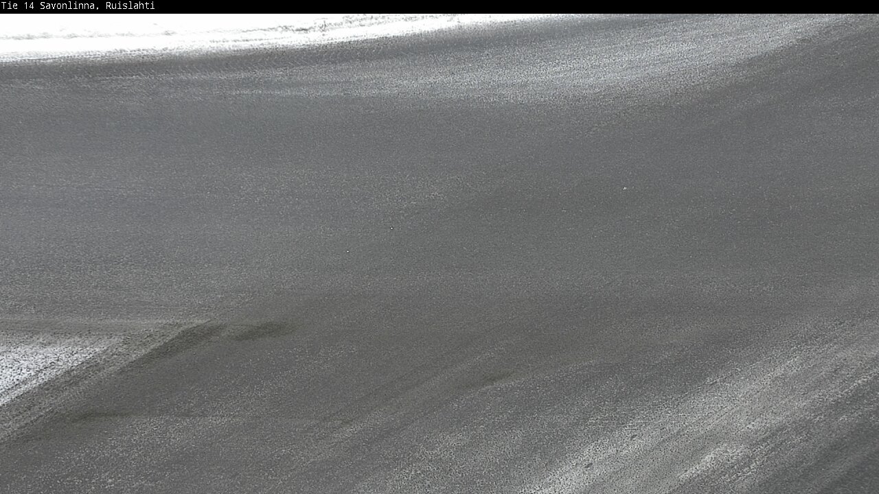 Weather Camera Image Road 14 Savonlinna, Ruislahti, Savonlinna, Etelä-Savo