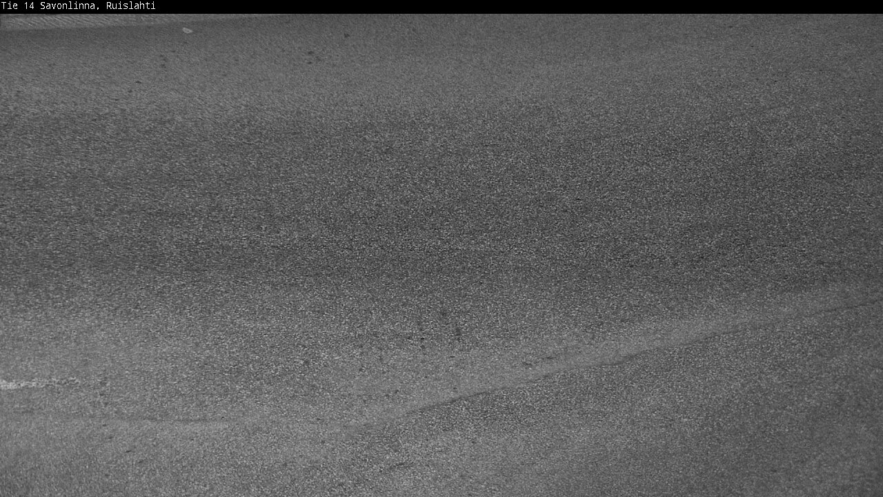 Weather Camera Image Väg 14 Nyslott, Ruislahti, Savonlinna, Etelä-Savo