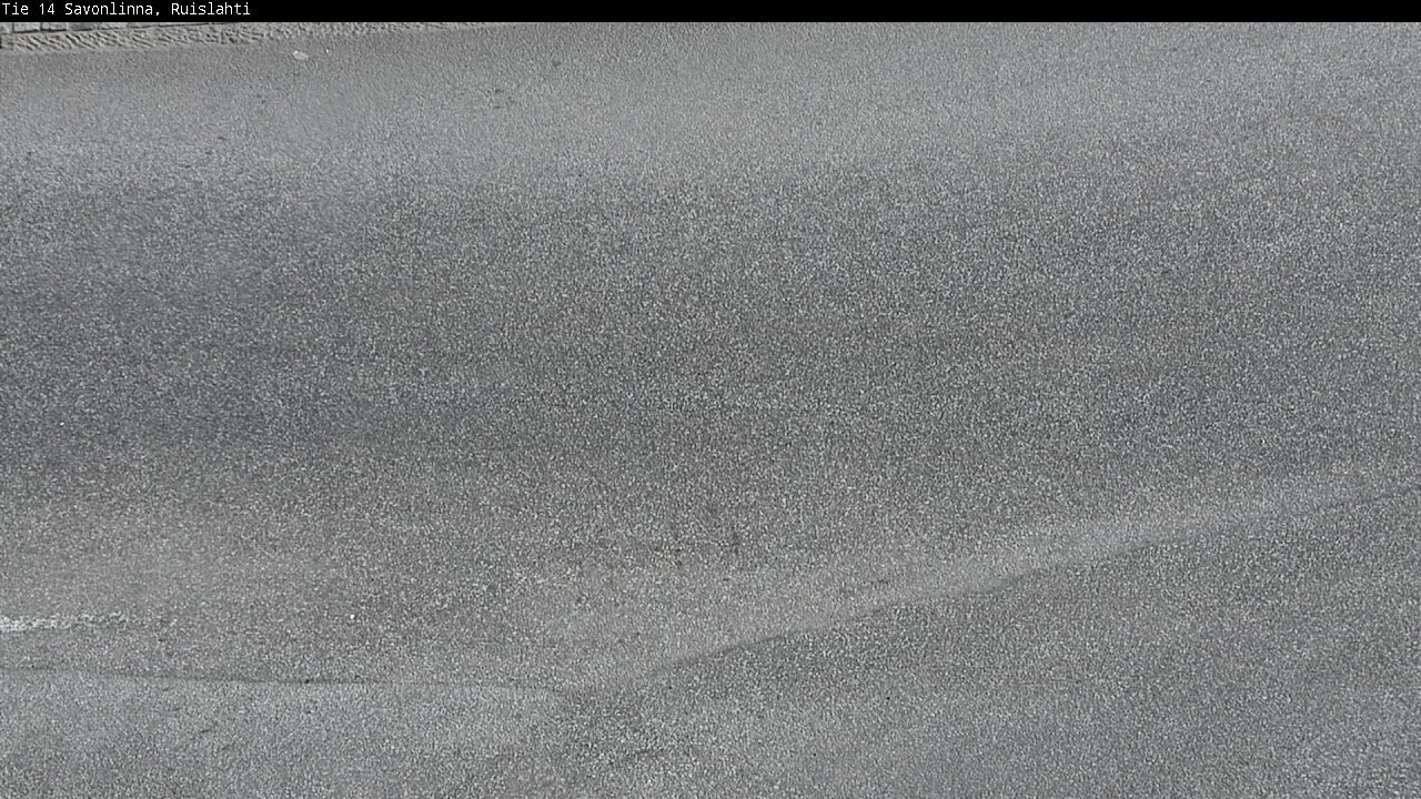 Weather Camera Image Road 14 Savonlinna, Ruislahti, Savonlinna, Etelä-Savo