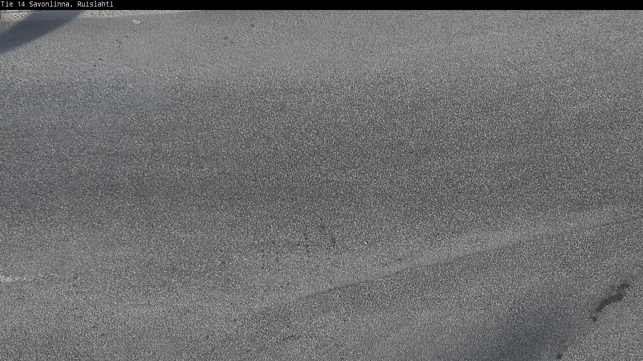 Weather Camera Image Väg 14 Nyslott, Ruislahti, Savonlinna, Etelä-Savo